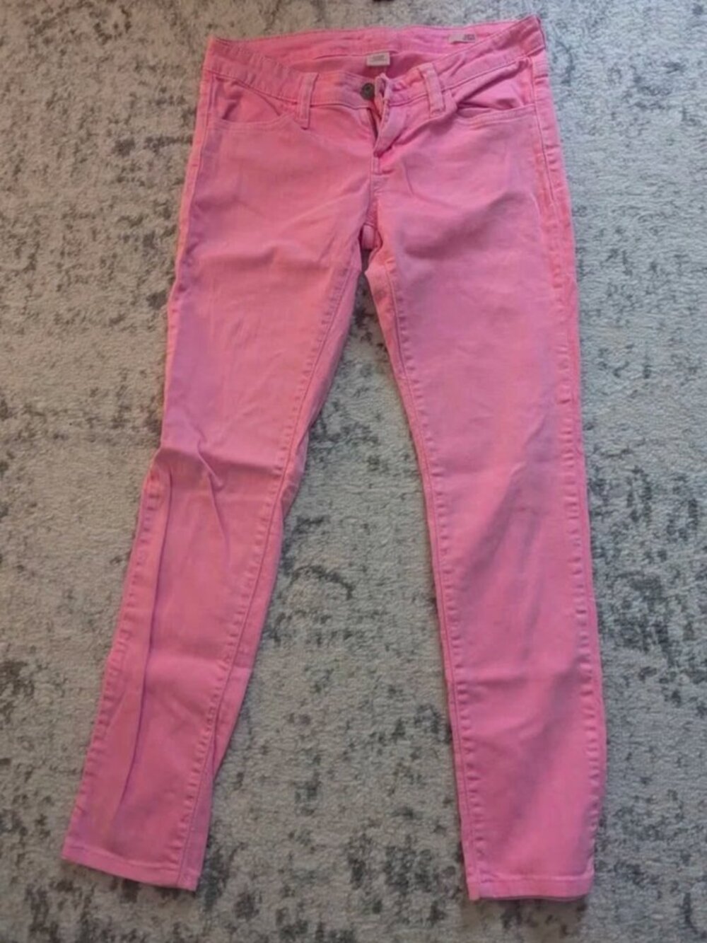 Petite Junior Size 3 Bright Pink Skinny Jeans